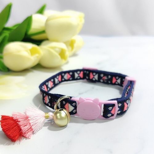 Anti-suffocation Safety Buckle Cat Collar Tassel Bell Adjustable Anchor Chain Rope Anti-suffocation Safety Buckle Cat Collar Tassel Bell Adjustable Anchor Chain Rope
