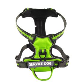 Oxford Cloth Strap Personalized Dog Back (Option: Green-L)