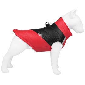 Pet Clothing Waterproof Reflective Dog Clothes Warm (Option: Red-5XL)